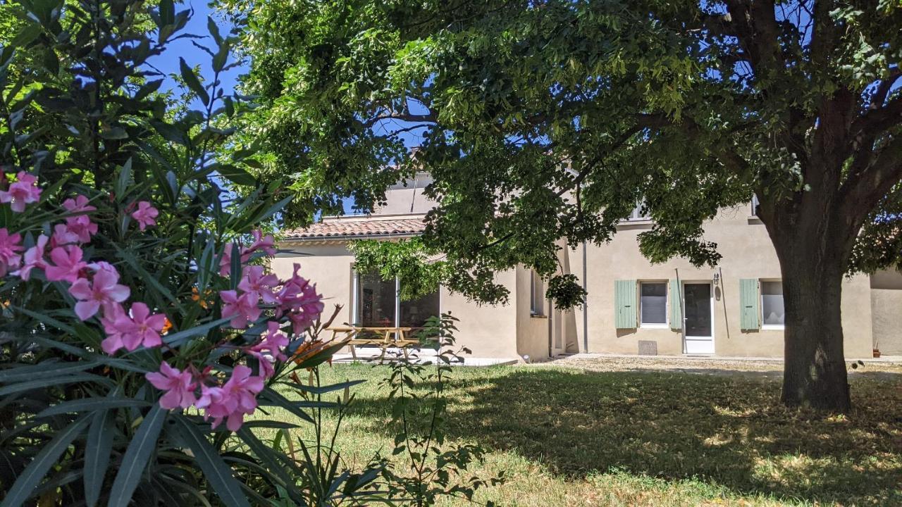 Rez-De-Jardin Independant Dans Ferme Maraichere Bio Avec Grand Jardin Privatif Clos Et Arbore Crest Exterior photo